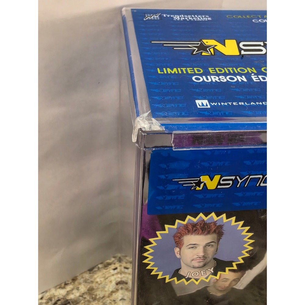 Vintage 2000 *NSYNC With You Limited Ed Rare Bear Lot Justin JC Joey Lance - Picture 14 of 16